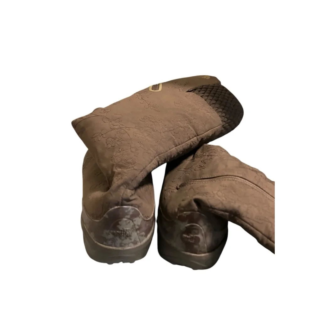 The North Face Brown Zip Pocket Boots Size 9
